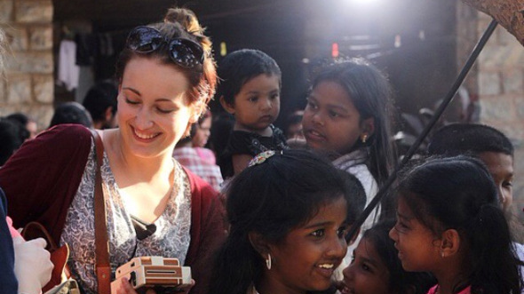 ICYE Volunteer Tamara in Indien