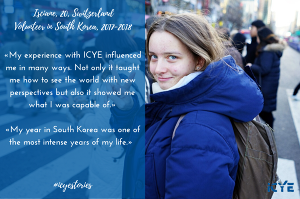 ICYE Swiss Volunteer in South Korea