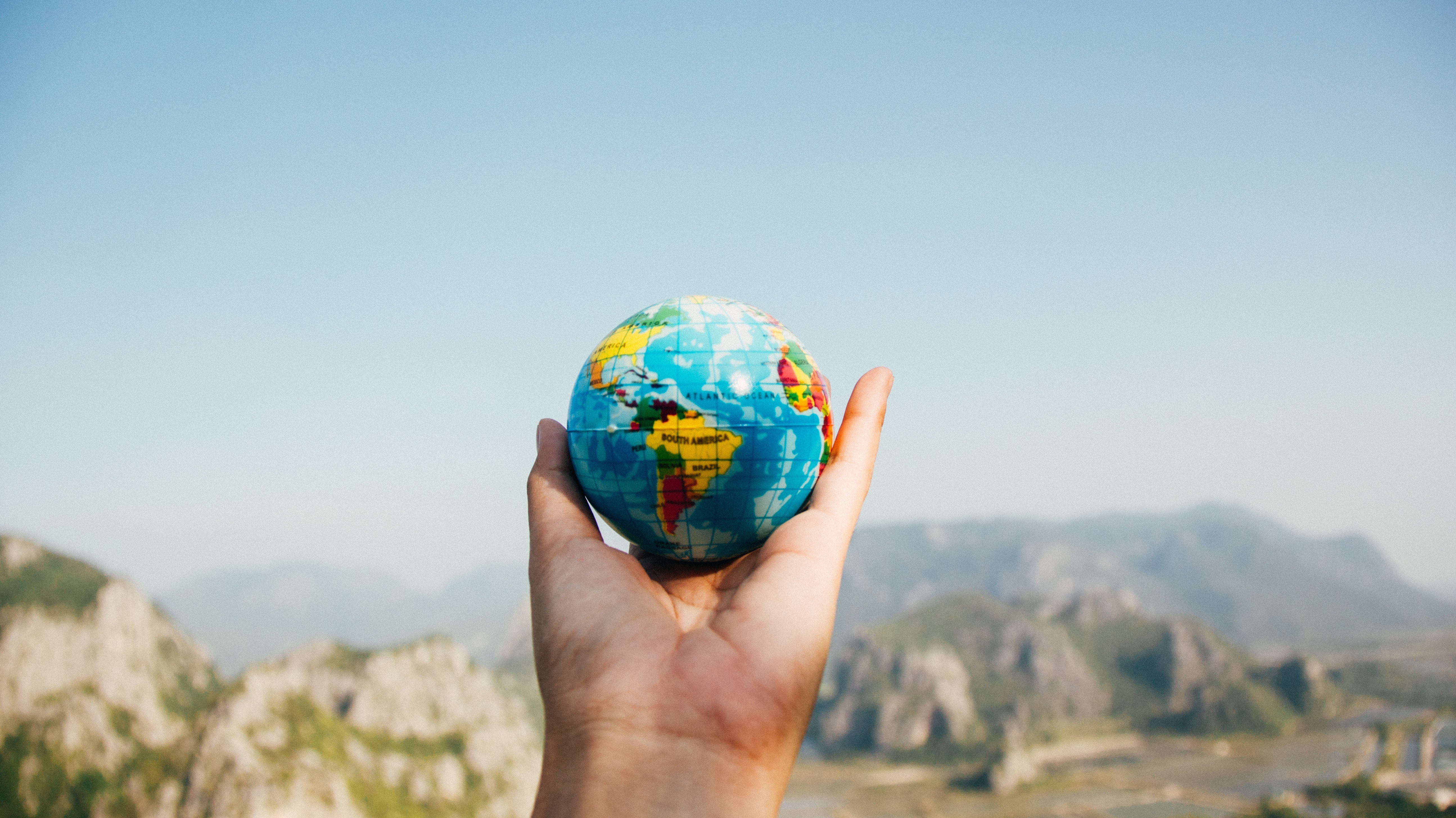 ICYE Länder und Projekte, die Welt in einer Hand