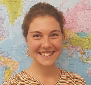 ICYE Mitarbeiterin Camille Rohn
