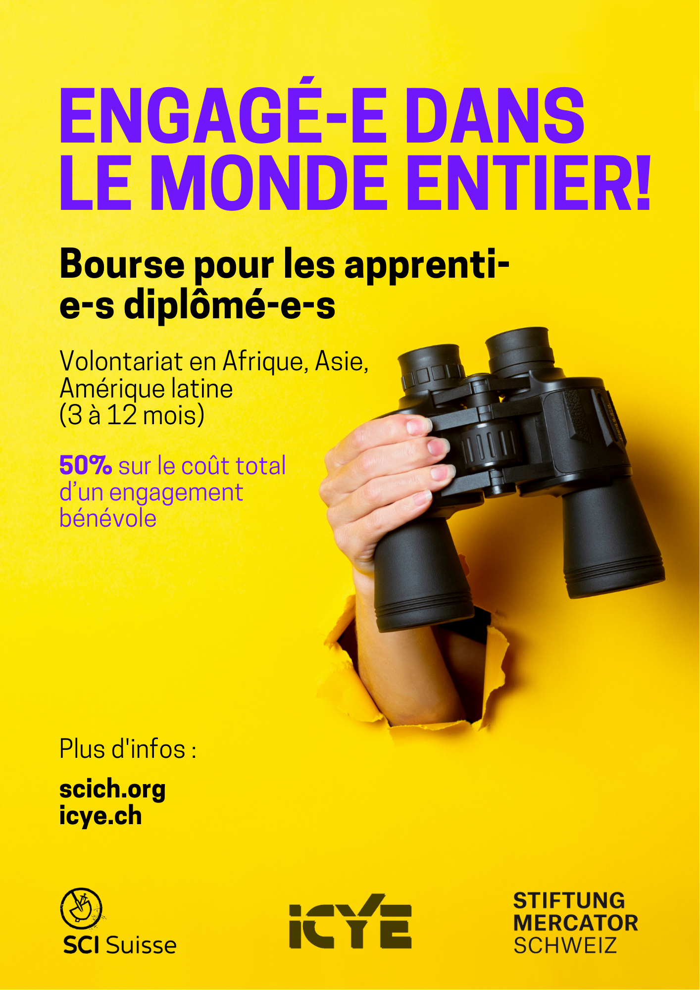 Bourses Mercator "Weltweit Engagiert" pour les Aprentis