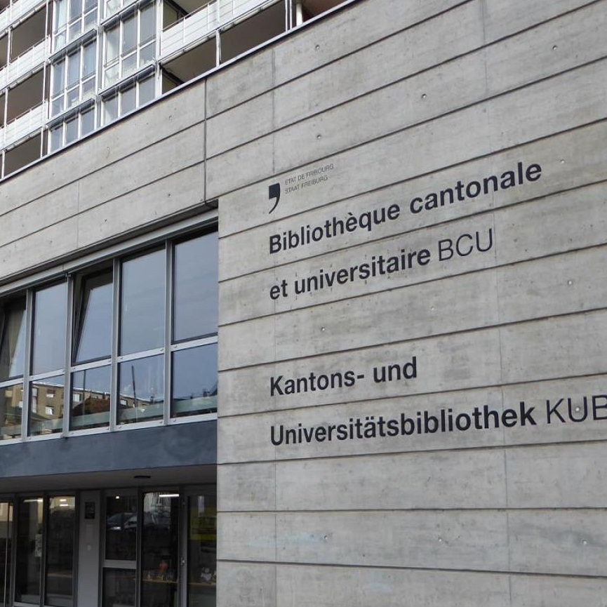 Unibibliothek Fribourg UCB, Copyright Universität Fribourg